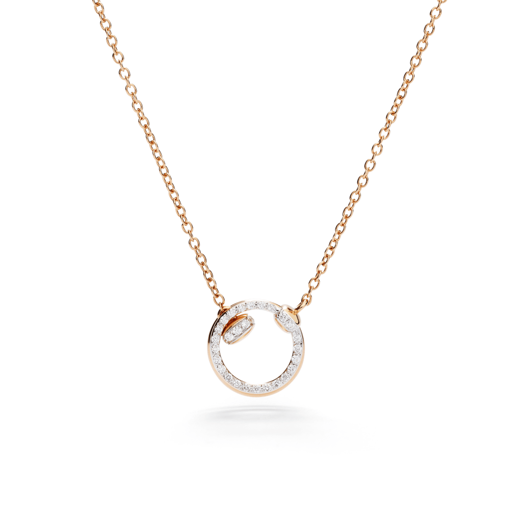 Pomellato Pomellato Together collier roodgoud met diamant - PCC5013 O7WHR DB000 - #2 Pomellato Pomellato Together collier roodgoud met diamant - PCC5013 O7WHR DB000 - #2