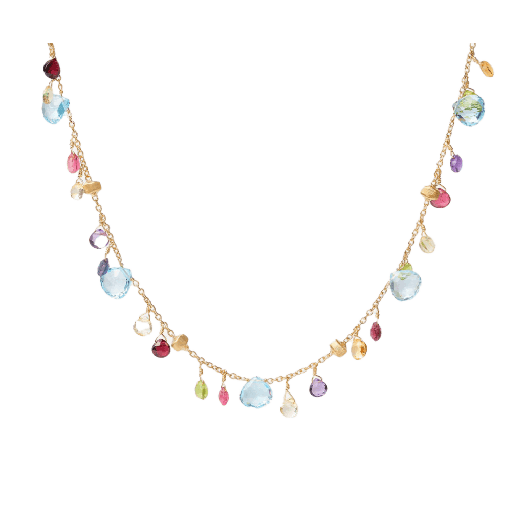 Marco Bicego Paradise collier geelgoud met diversen kleurstenen - CB2584-E-MIX01T - #1 Marco Bicego Paradise collier geelgoud met diversen kleurstenen - CB2584-E-MIX01T - #1