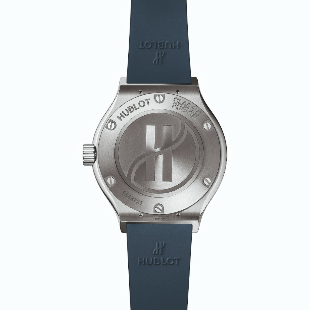 Hublot Classic Fusion Titanium Blue 33mm - 581.NX.7170.RX - #7 Hublot Classic Fusion Titanium Blue 33mm - 581.NX.7170.RX - #7