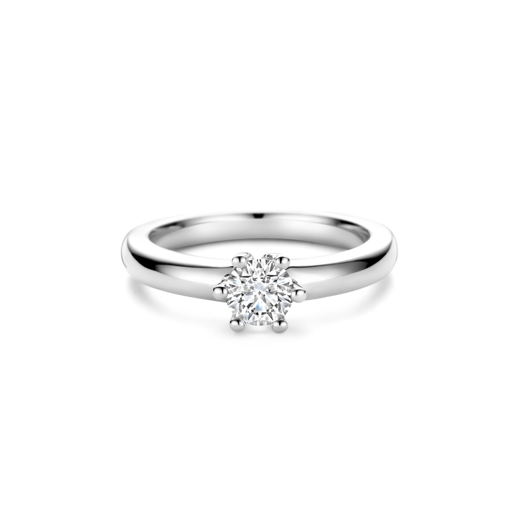Schaap en Citroen Diamonds ring witgoud met diamant - #3 Schaap en Citroen Diamonds ring witgoud met diamant - #3