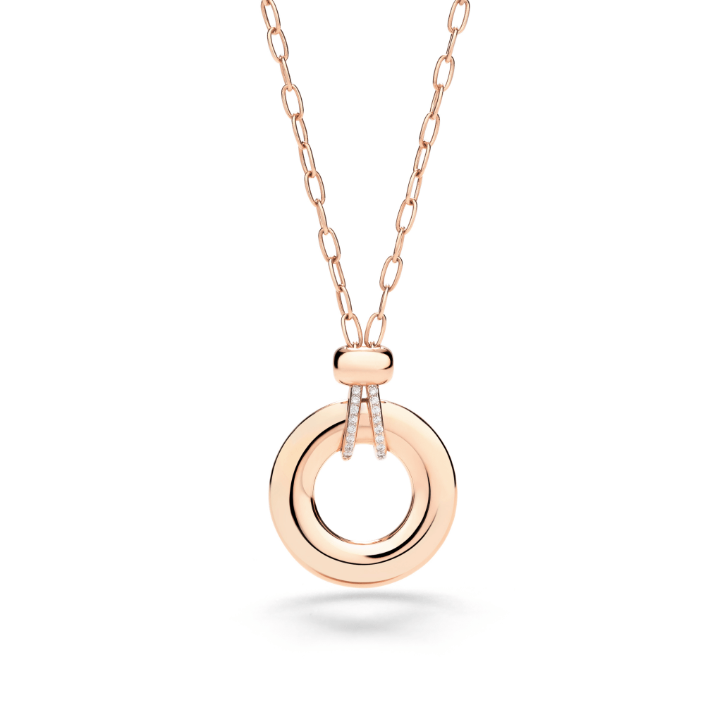 Pomellato Iconica collier roodgoud met diamant - PCC4042 O7WHR DB000 - #3 Pomellato Iconica collier roodgoud met diamant - PCC4042 O7WHR DB000 - #3