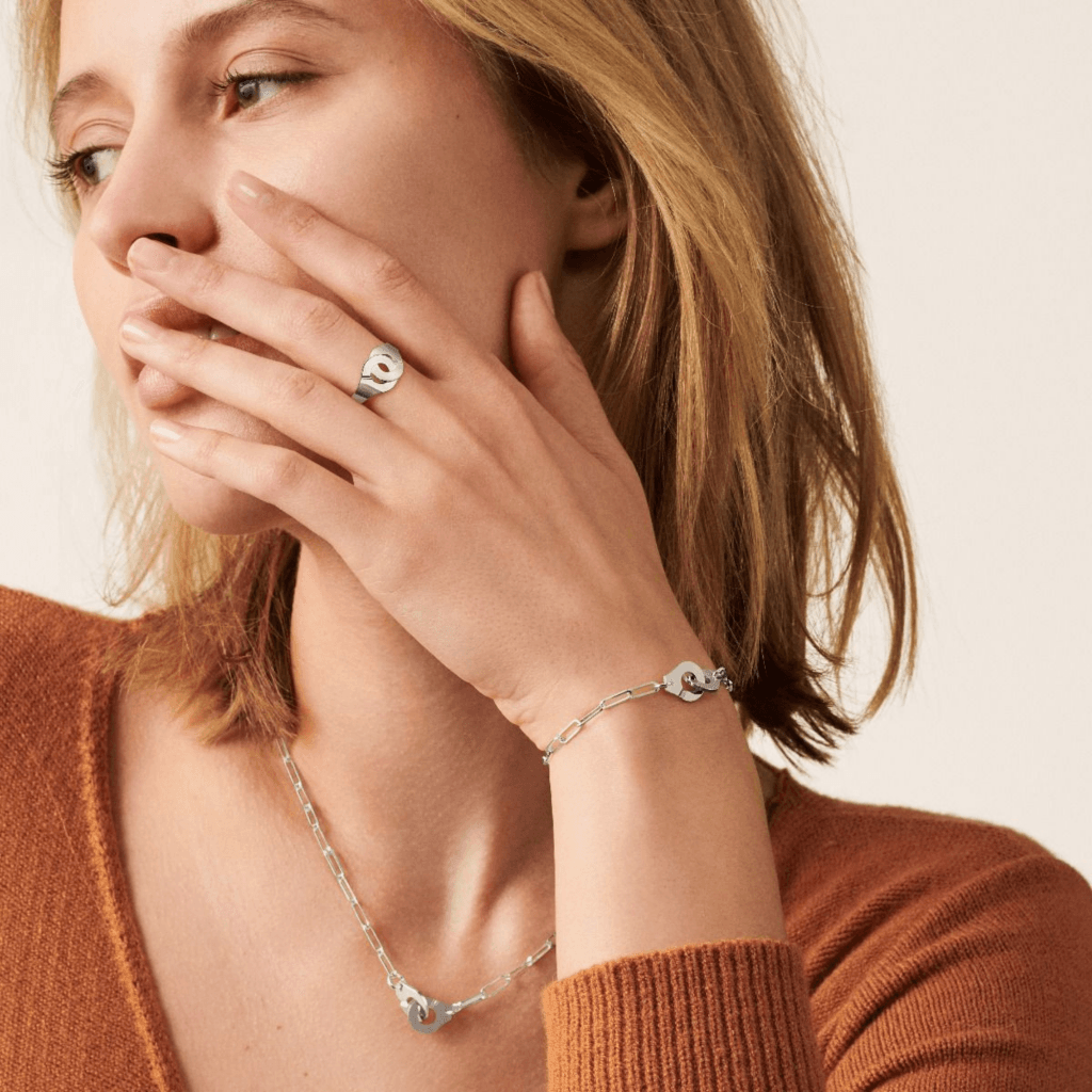 dinh van Menottes Dinh Van ring witgoud - 267502 - #4 dinh van Menottes Dinh Van ring witgoud - 267502 - #4