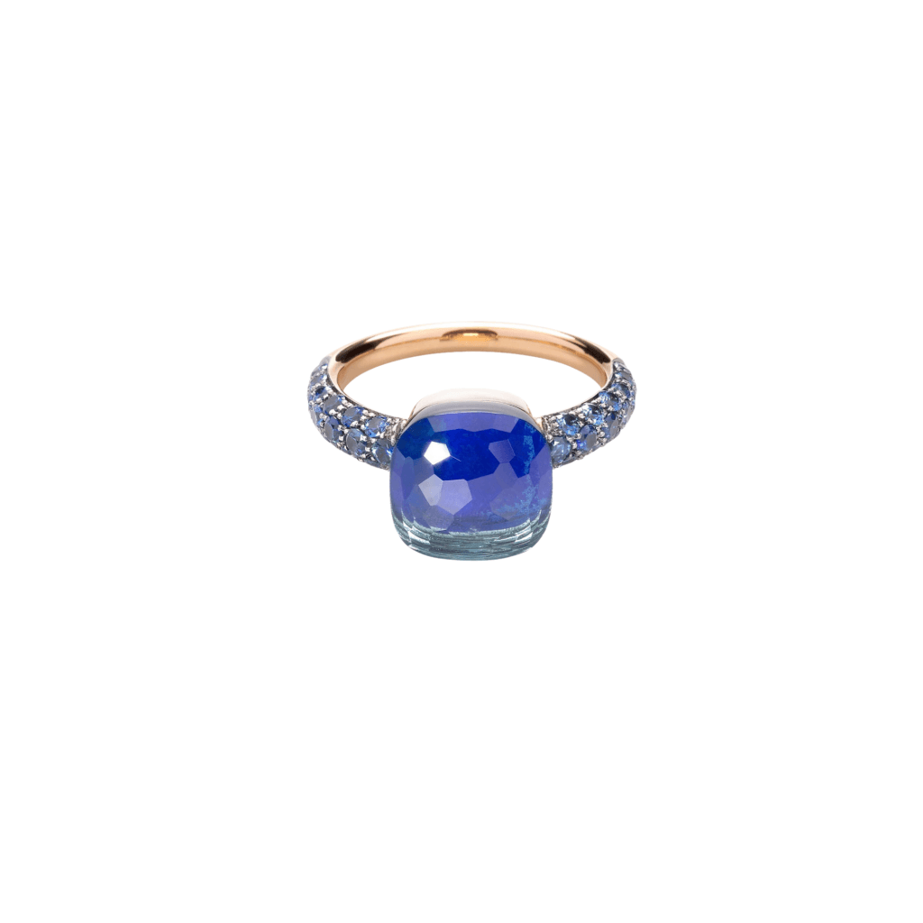 Pomellato Nudo Deep Blue ring roodgoud met lapis lazuli - PAB9040 O6BKR ZALTL - #2 Pomellato Nudo Deep Blue ring roodgoud met lapis lazuli - PAB9040 O6BKR ZALTL - #2