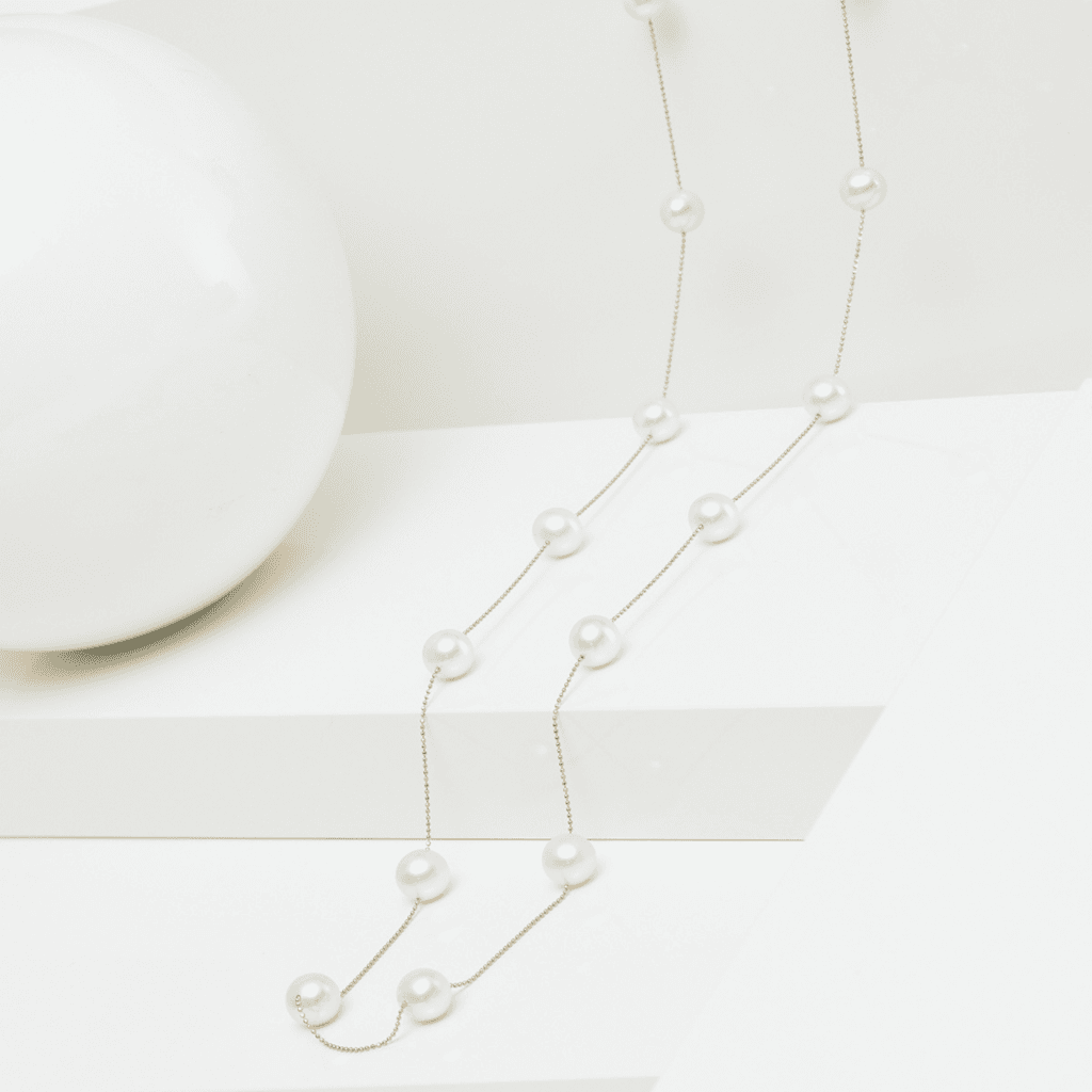 Yana Nesper New Basics collier geelgoud met parel - NB30 - #3 Yana Nesper New Basics collier geelgoud met parel - NB30 - #3