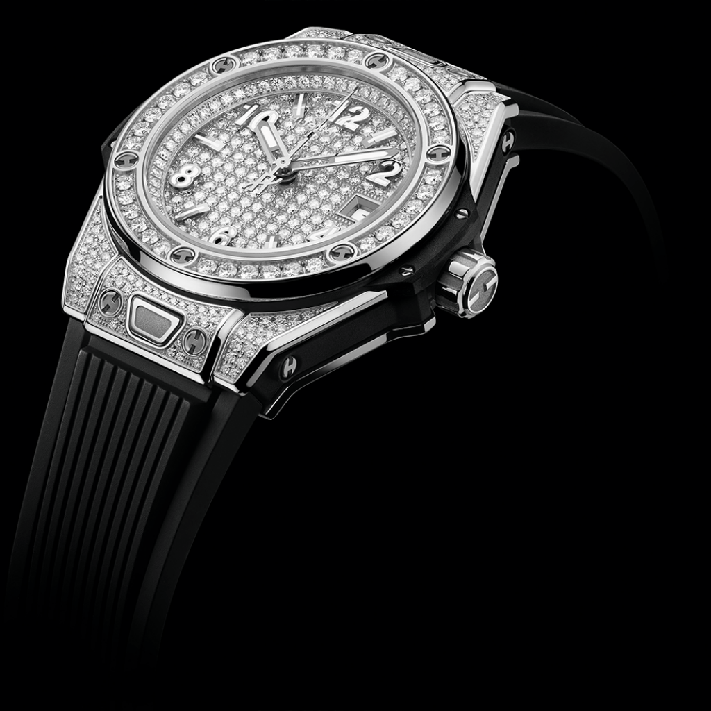 Hublot Big Bang One Click Steel Full Pavé 33mm - 485.SX.9000.RX.1604 - #3 Hublot Big Bang One Click Steel Full Pavé 33mm - 485.SX.9000.RX.1604 - #3