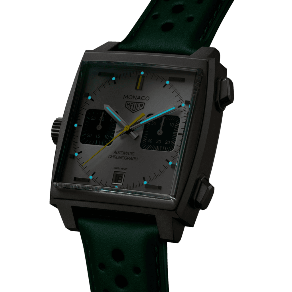 TAG Heuer Monaco Chronograph Racing Green 39mm - CAW218E.FC6565 - #5 TAG Heuer Monaco Chronograph Racing Green 39mm - CAW218E.FC6565 - #5