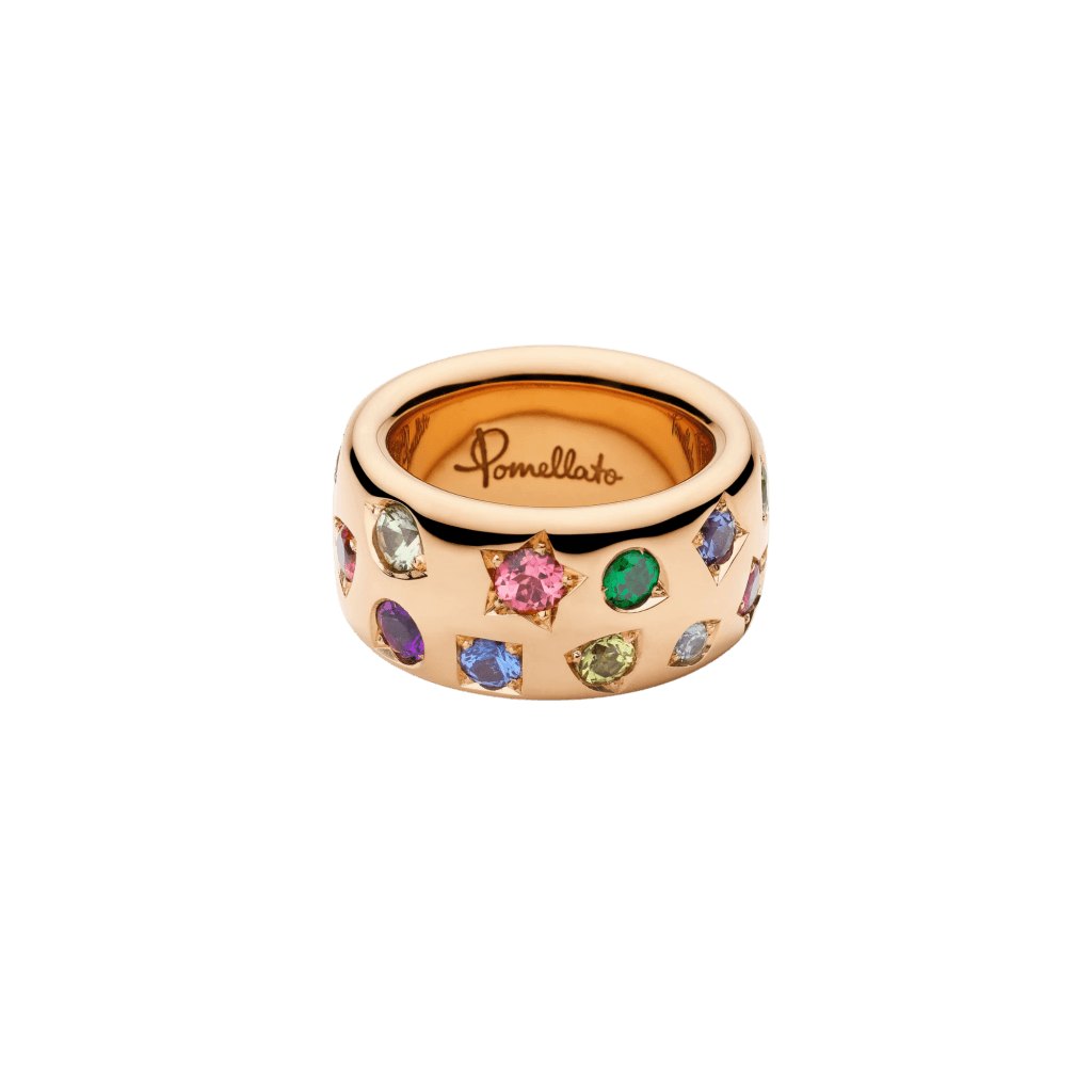Pomellato Iconica ring roodgoud met diversen kleurstenen - PAB9012 O7000 000VA - #2 Pomellato Iconica ring roodgoud met diversen kleurstenen - PAB9012 O7000 000VA - #2