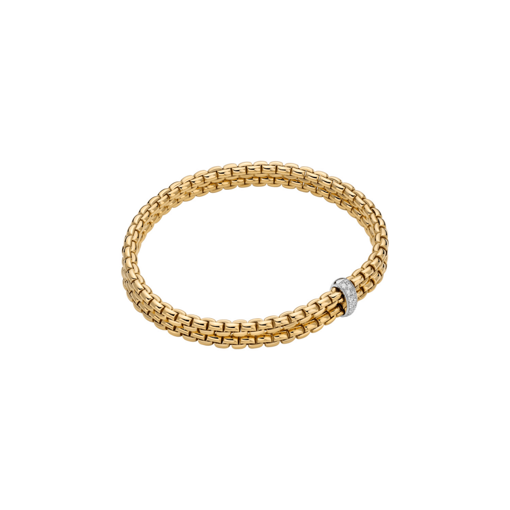 FOPE Eka armband geelgoud met diamant - 75501BX_BB_G_XBX_00M - #2 FOPE Eka armband geelgoud met diamant - 75501BX_BB_G_XBX_00M - #2