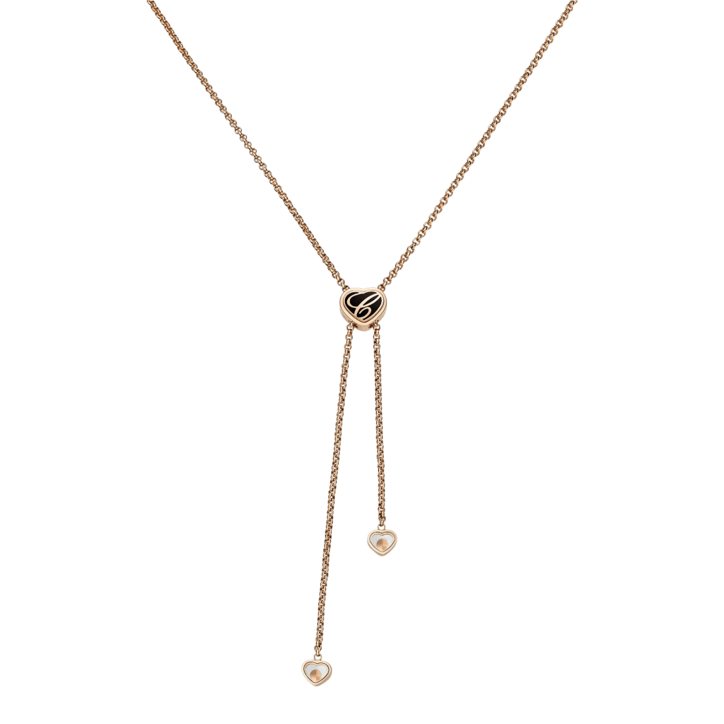 Chopard Happy Diamonds Happy Hearts collier roodgoud met diamant - 81A148-5201 - #3 Chopard Happy Diamonds Happy Hearts collier roodgoud met diamant - 81A148-5201 - #3