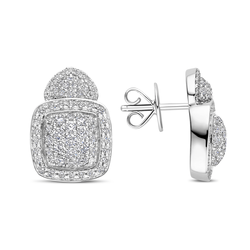 Tirisi Jewelry Milano Tre oorsieraad witgoud - TE9349DW - #1 Tirisi Jewelry Milano Tre oorsieraad witgoud - TE9349DW - #1