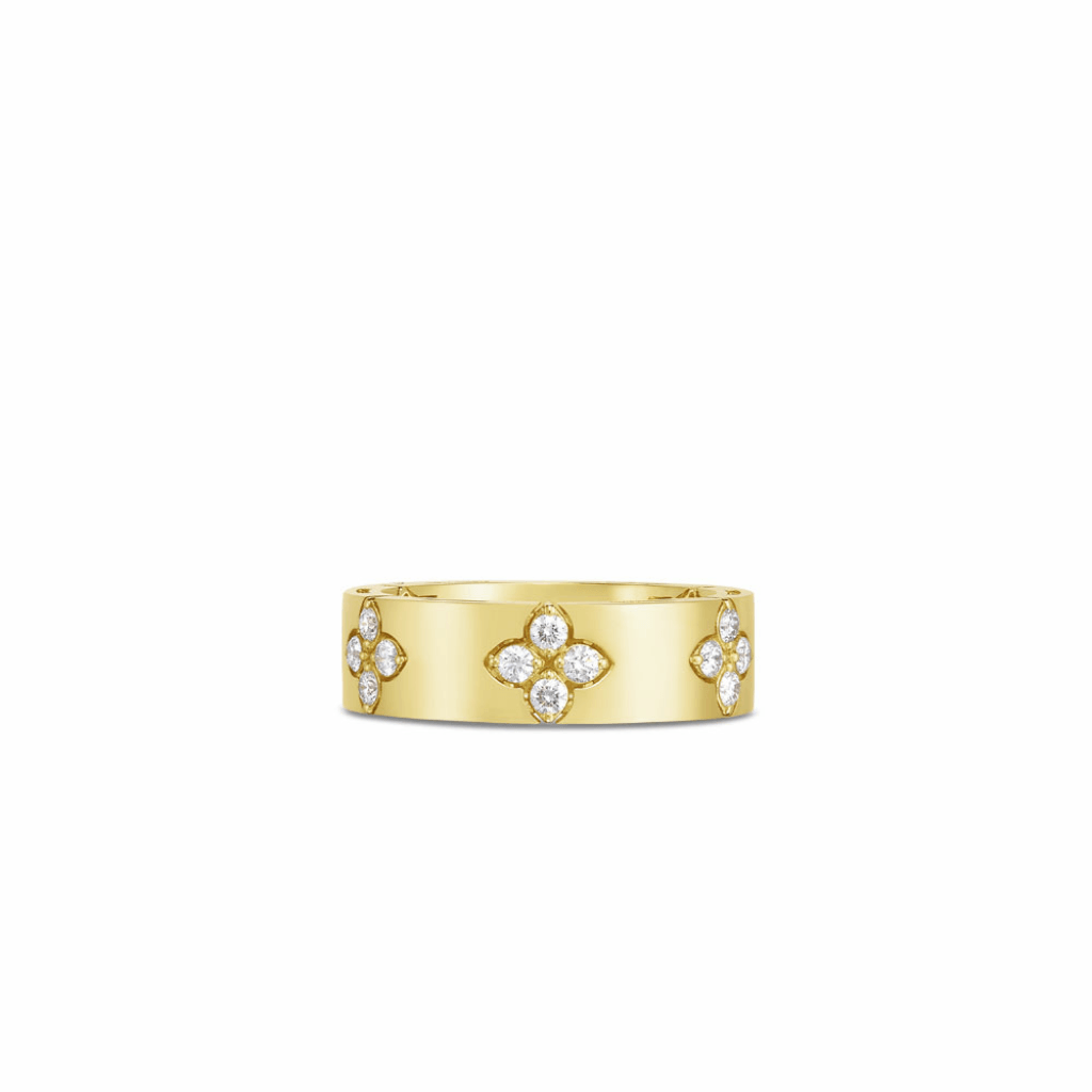 Roberto Coin Love In Verona ring geelgoud met diamant - ADR888RI2011 - #2 Roberto Coin Love In Verona ring geelgoud met diamant - ADR888RI2011 - #2