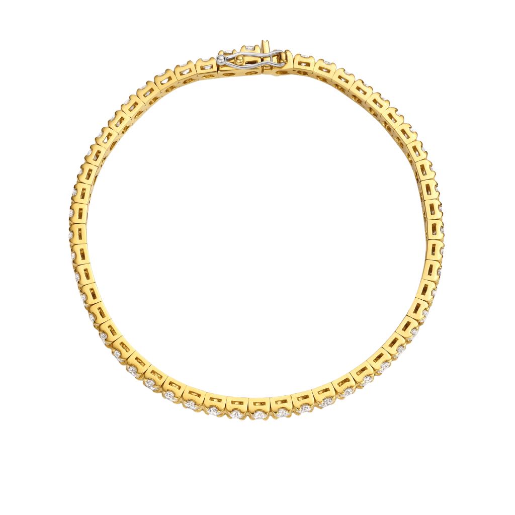 Schaap en Citroen Diamonds armband geelgoud met diamant - #2 Schaap en Citroen Diamonds armband geelgoud met diamant - #2