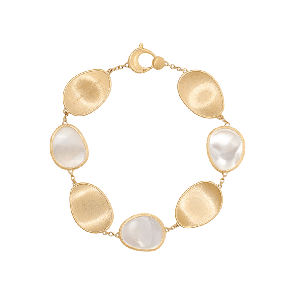 Marco Bicego Lunaria armband geelgoud met parelmoer - BB2099-MPW - #1 Marco Bicego Lunaria armband geelgoud met parelmoer - BB2099-MPW - #1