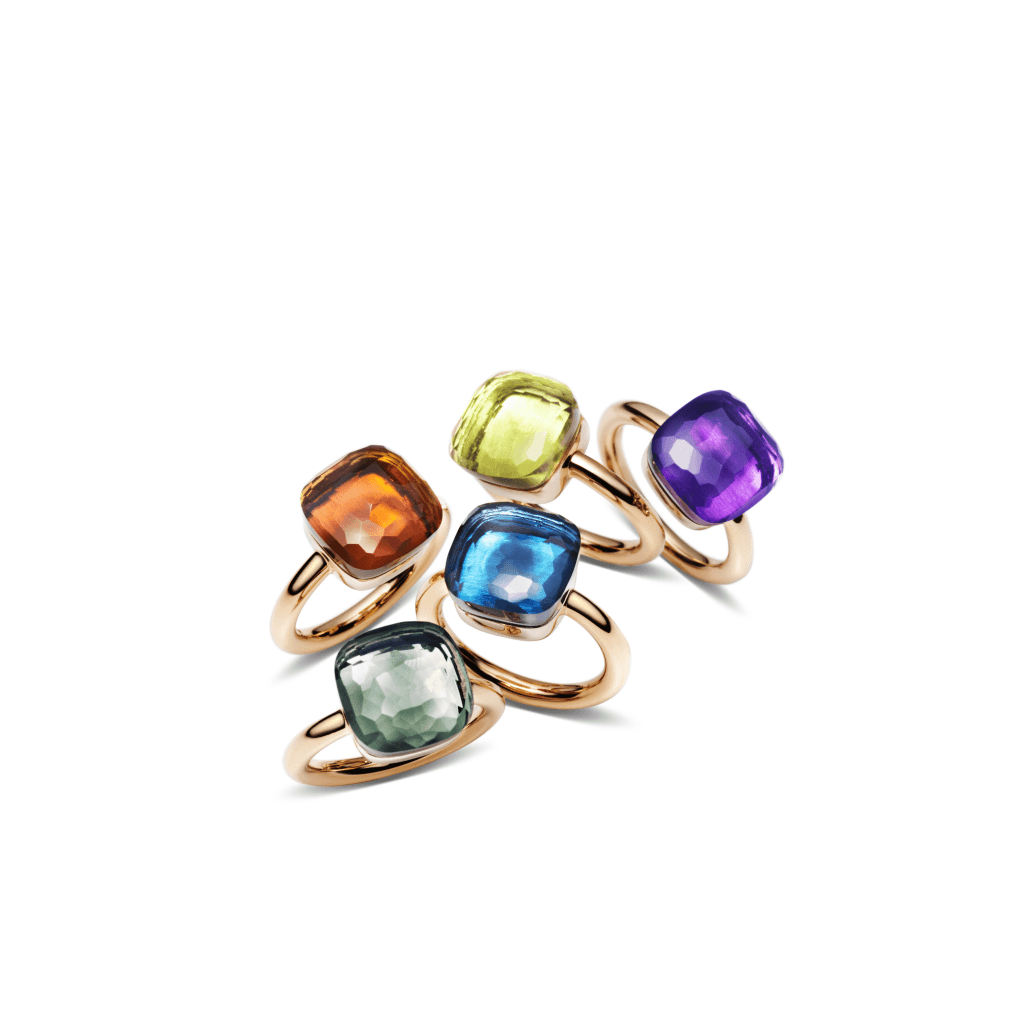 Pomellato Nudo Grande ring roodgoud met prasioliet - PAB2010 O6000 000PA - #7 Pomellato Nudo Grande ring roodgoud met prasioliet - PAB2010 O6000 000PA - #7