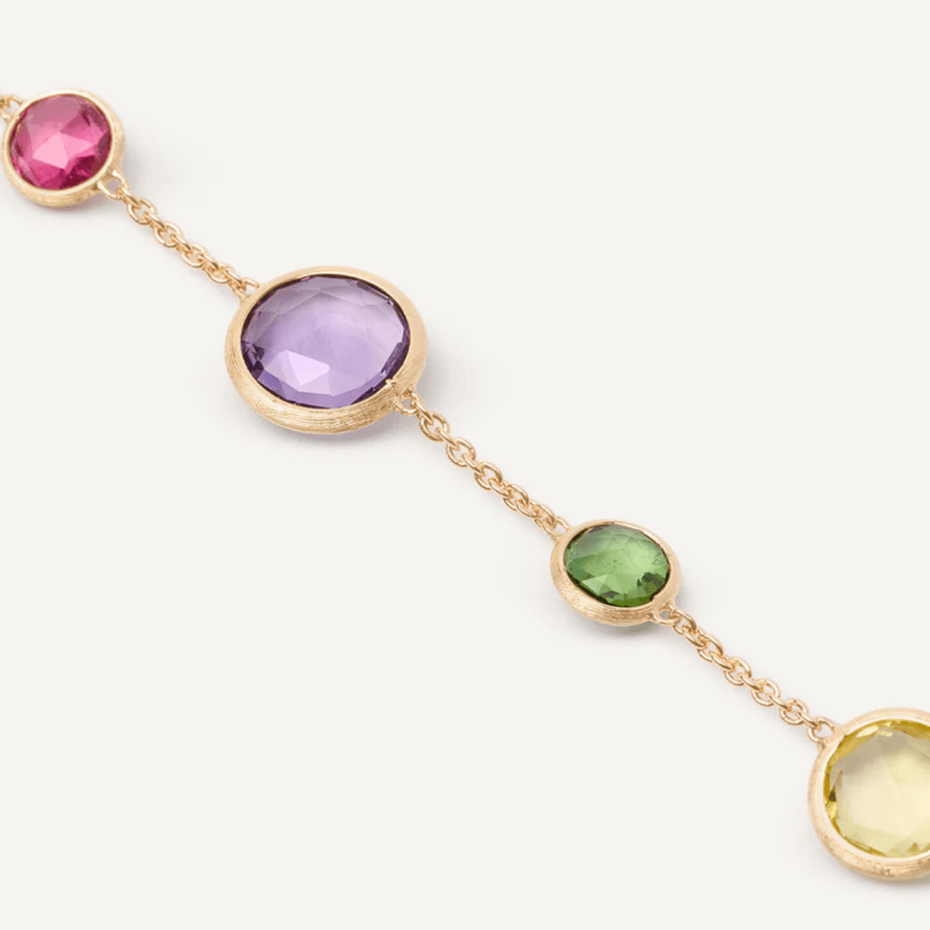 Marco Bicego Jaipur armband geelgoud met diversen kleurstenen - BB2710-MIX01 - #2 Marco Bicego Jaipur armband geelgoud met diversen kleurstenen - BB2710-MIX01 - #2