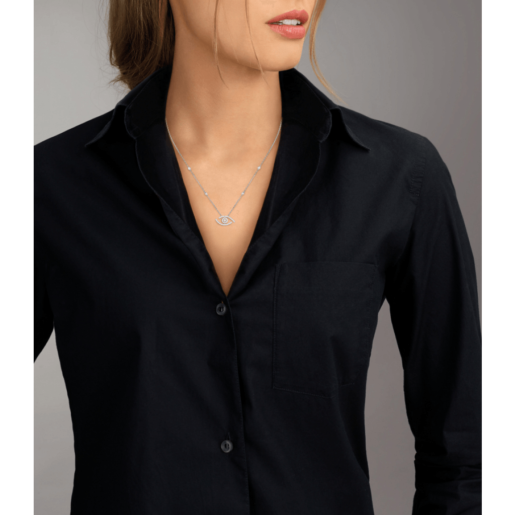 Messika Lucky Move collier witgoud met diamant - 7525-WG - #6 Messika Lucky Move collier witgoud met diamant - 7525-WG - #6