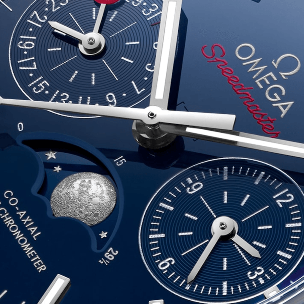 OMEGA Speedmaster Moonwatch Moonphase Blue Side of the Moon 44mm - 304.93.44.52.03.001 - #2 OMEGA Speedmaster Moonwatch Moonphase Blue Side of the Moon 44mm - 304.93.44.52.03.001 - #2