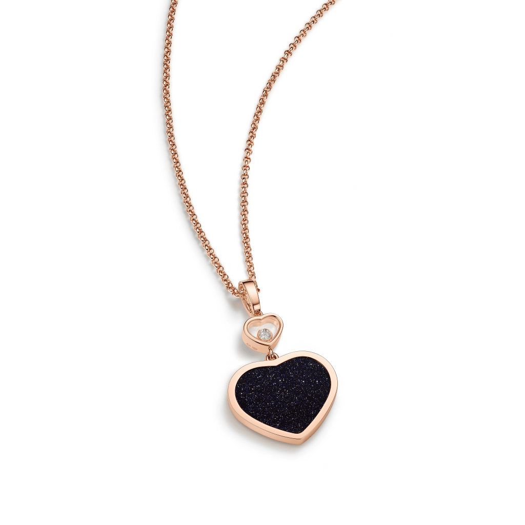 Chopard Happy Diamonds Happy Hearts collier roodgoud met diamant - 797482-5510 - #5 Chopard Happy Diamonds Happy Hearts collier roodgoud met diamant - 797482-5510 - #5