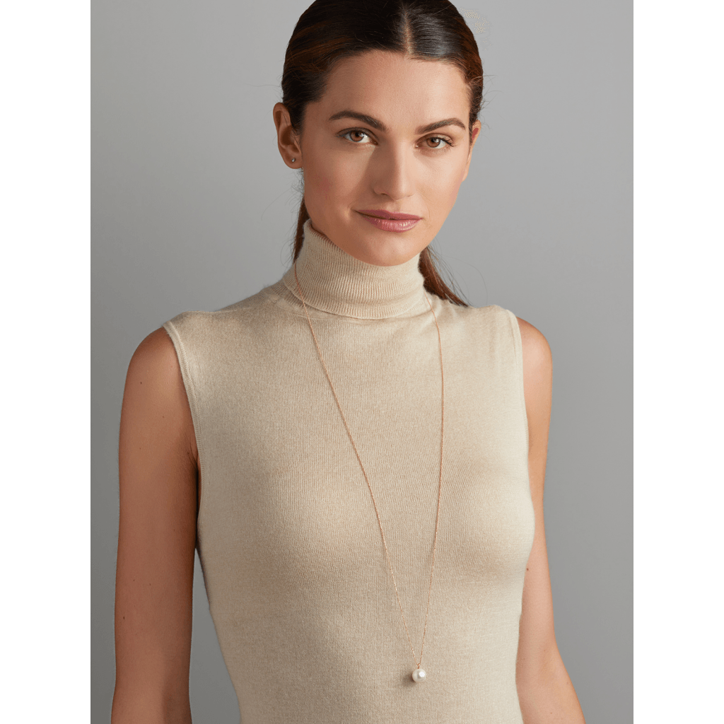 Yana Nesper New Basics collier geelgoud met parel - NB31 - #3 Yana Nesper New Basics collier geelgoud met parel - NB31 - #3