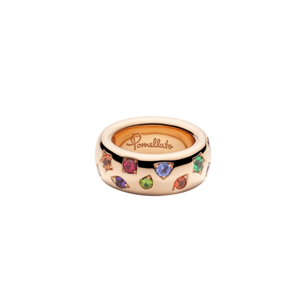 Pomellato Iconica ring roodgoud met diversen kleurstenen - PAB9011 O7000 000VA - #2 Pomellato Iconica ring roodgoud met diversen kleurstenen - PAB9011 O7000 000VA - #2