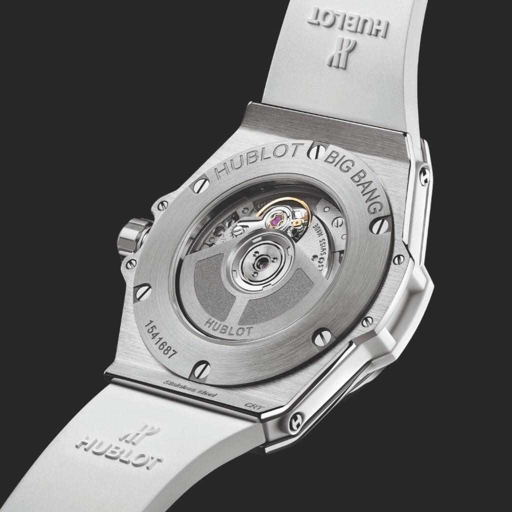 Hublot Big Bang One Click Steel White Pave 33mm - 485.SE.2210.RW.1604 - #5 Hublot Big Bang One Click Steel White Pave 33mm - 485.SE.2210.RW.1604 - #5