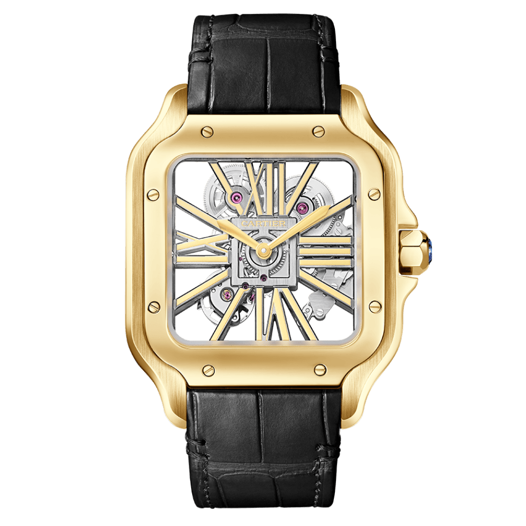 Cartier Santos De Cartier Skeleton - WHSA0042 - #9 Cartier Santos De Cartier Skeleton - WHSA0042 - #9
