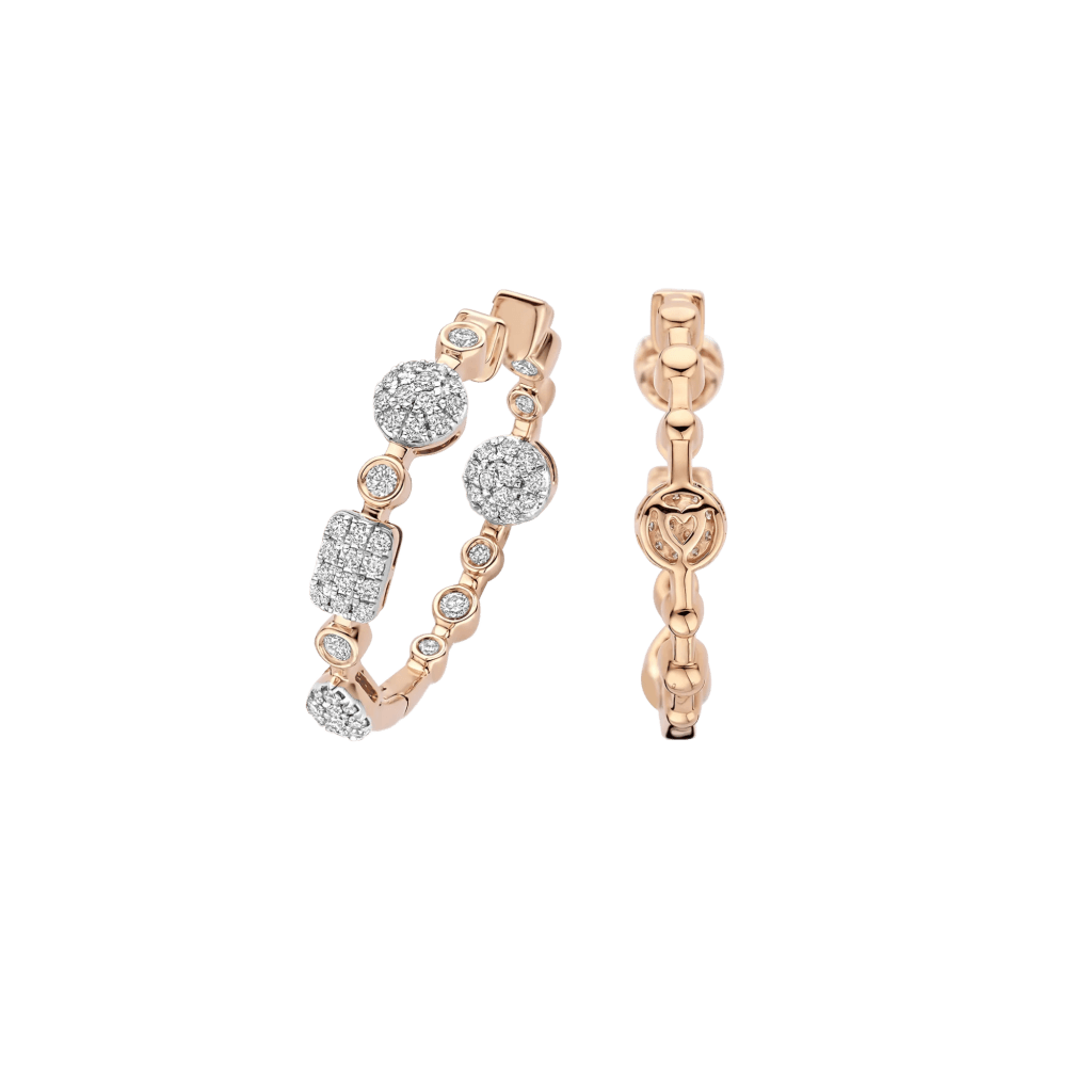 Tirisi Jewelry Venice Exclusive oorsieraad roodgoud - TE9341D(2P) - #3 Tirisi Jewelry Venice Exclusive oorsieraad roodgoud - TE9341D(2P) - #3