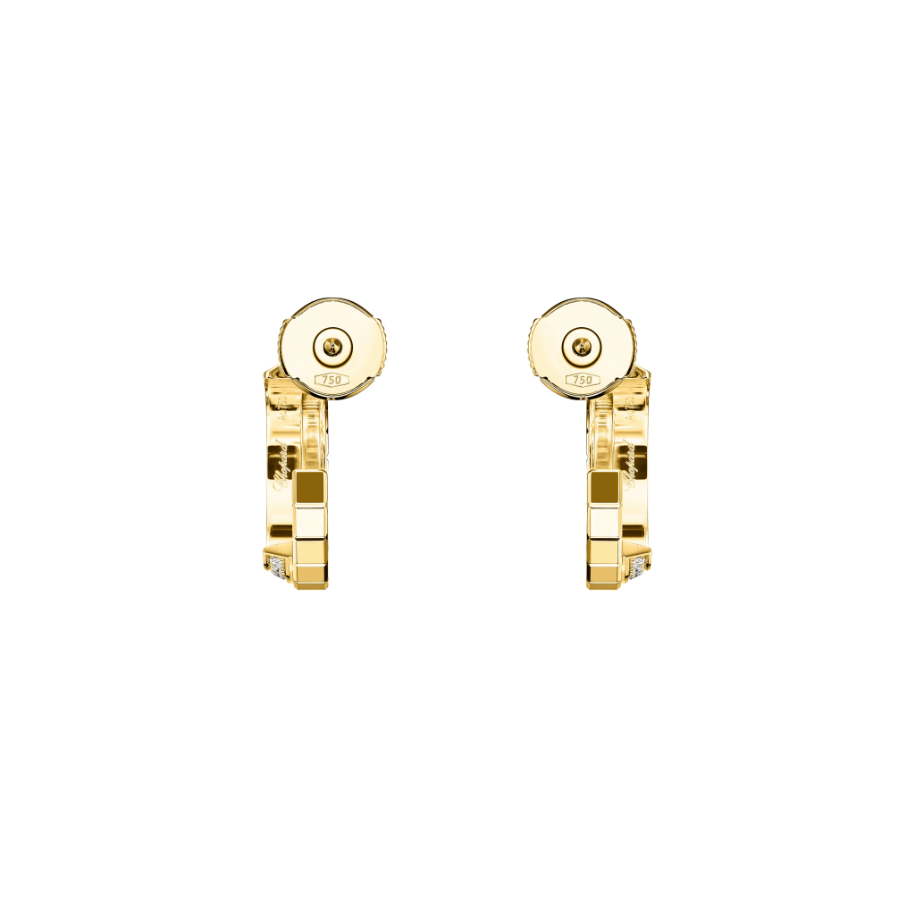 Chopard Ice Cube Mini oorsieraad geelgoud met diamant - 837008-0001 - #4 Chopard Ice Cube Mini oorsieraad geelgoud met diamant - 837008-0001 - #4