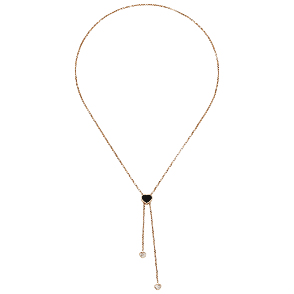 Chopard Happy Diamonds Happy Hearts collier roodgoud met diamant - 81A148-5201 - #2 Chopard Happy Diamonds Happy Hearts collier roodgoud met diamant - 81A148-5201 - #2