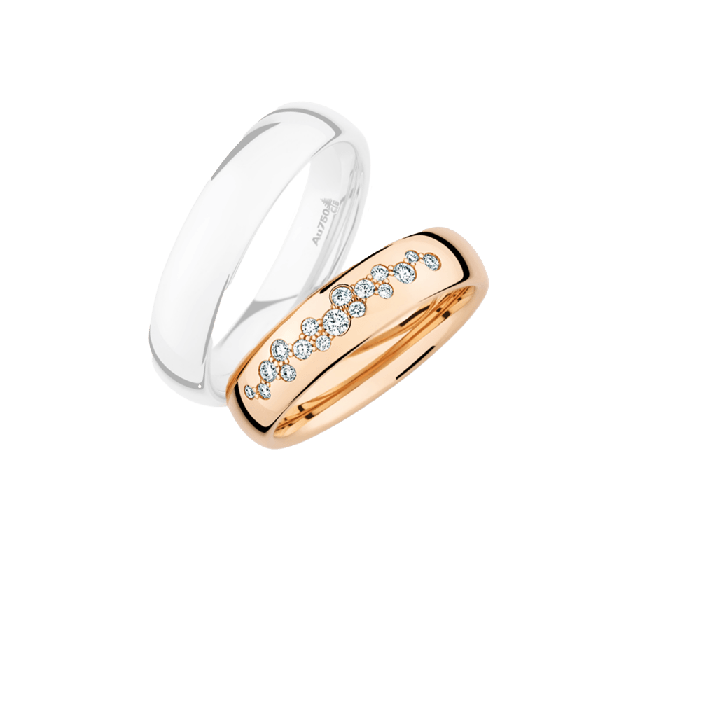 Trouwring Classic Love Collection roodgoud - 246939 - #2 Trouwring Classic Love Collection roodgoud - 246939 - #2