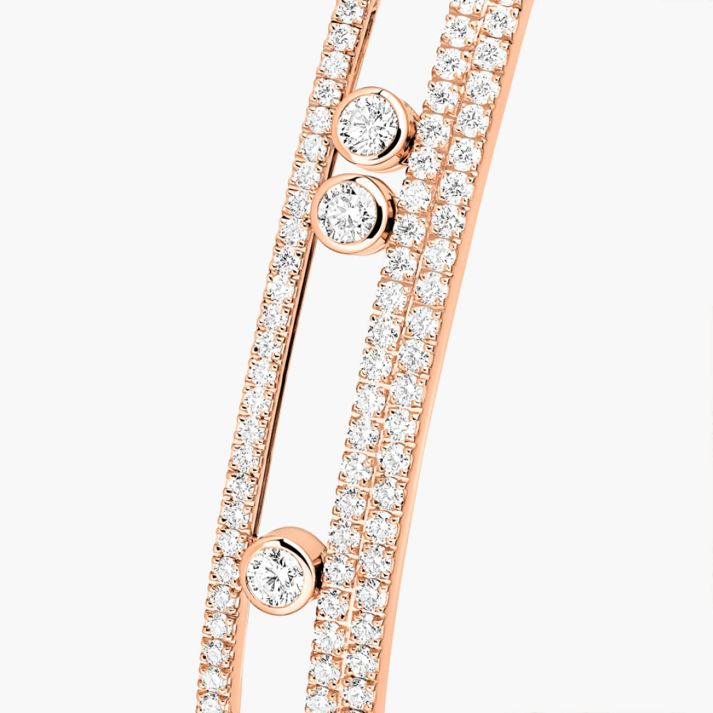Messika Move Romane armband roodgoud met diamant - 13914-PG - #5 Messika Move Romane armband roodgoud met diamant - 13914-PG - #5