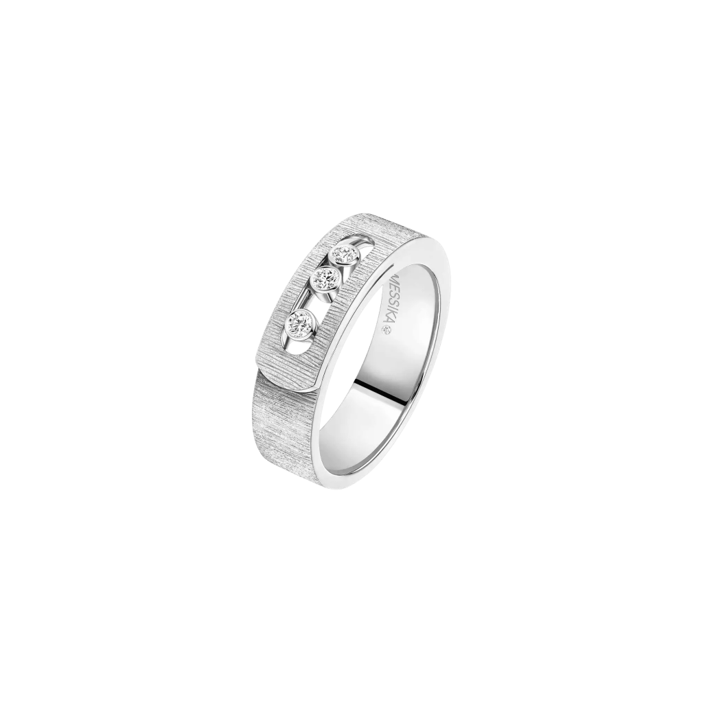 Messika Move Noa Cisele ring witgoud met diamant - 14482-WG - #1 Messika Move Noa Cisele ring witgoud met diamant - 14482-WG - #1