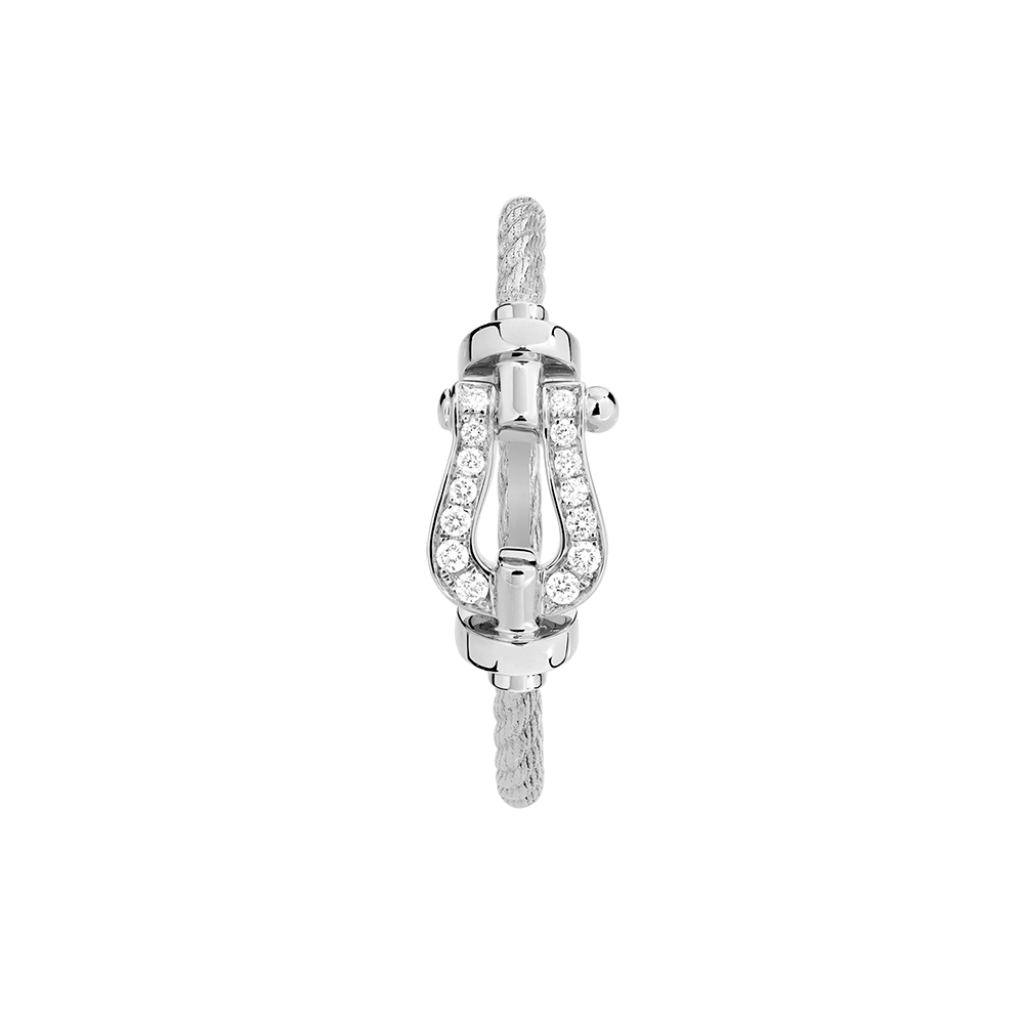 Fred Force 10 ring witgoud met diamant - 4B0968-000 - #2 Fred Force 10 ring witgoud met diamant - 4B0968-000 - #2