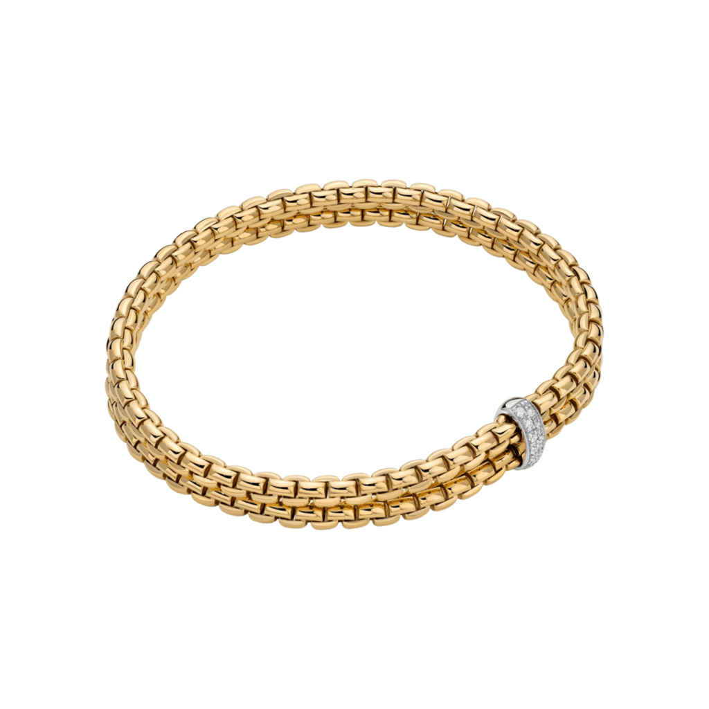 FOPE Eka armband geelgoud met diamant - 75501BX_BB_G_XBX_00S - #1 FOPE Eka armband geelgoud met diamant - 75501BX_BB_G_XBX_00S - #1