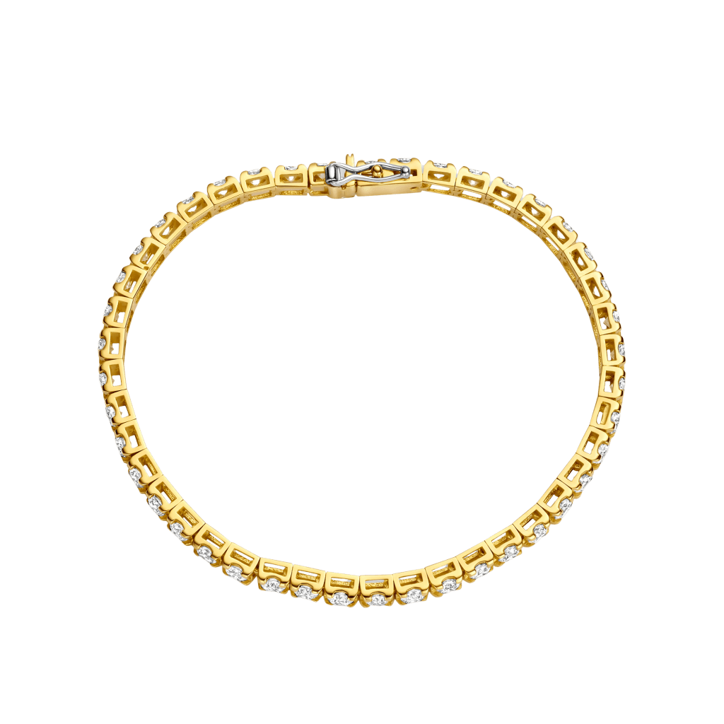 Schaap en Citroen Diamonds armband geelgoud met diamant - #2 Schaap en Citroen Diamonds armband geelgoud met diamant - #2