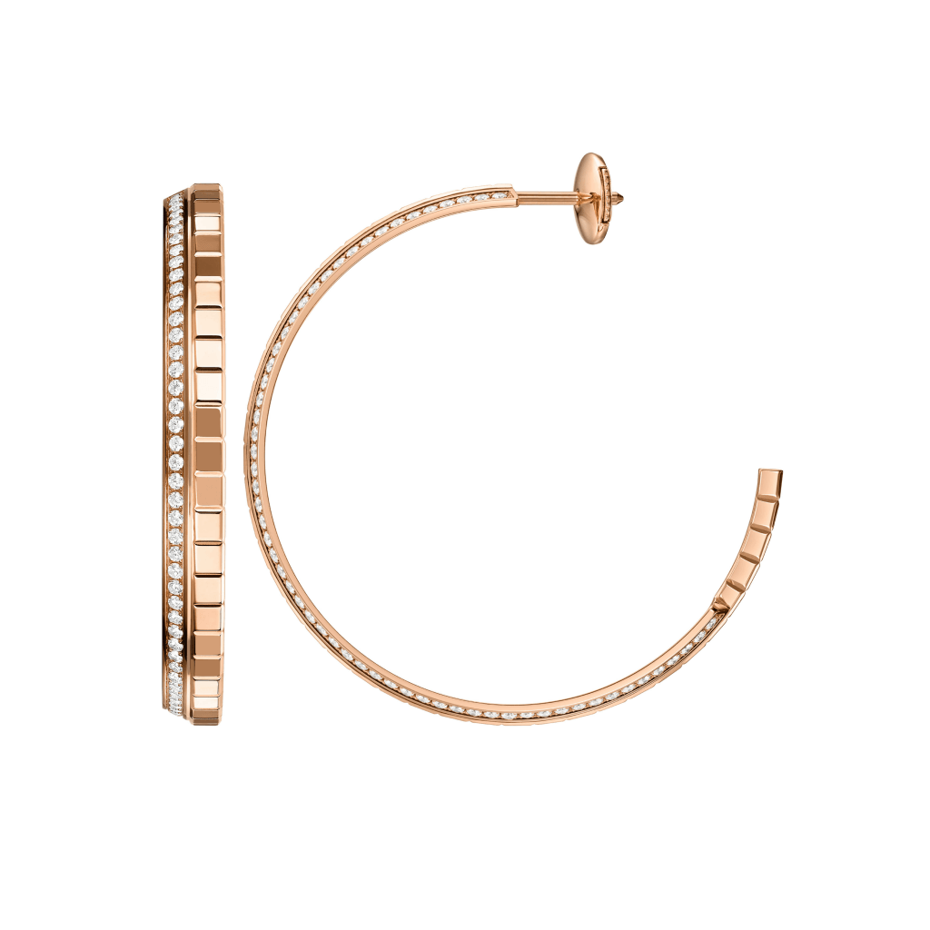 Chopard Ice Cube Mini oorsieraad roodgoud met diamant - 837008-5002 - #2 Chopard Ice Cube Mini oorsieraad roodgoud met diamant - 837008-5002 - #2