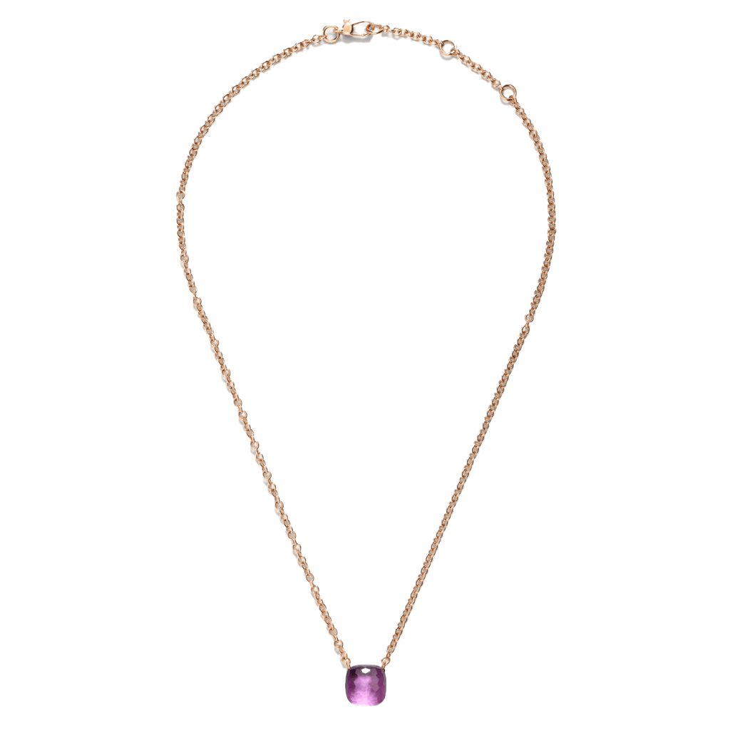 Pomellato Nudo collier roodgoud met amethist - PCB6010 O6000 000OI - #2 Pomellato Nudo collier roodgoud met amethist - PCB6010 O6000 000OI - #2