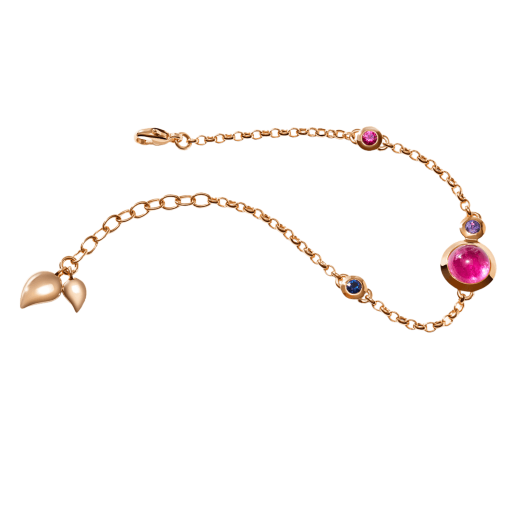 Tamara Comolli Bouton Wild Berry armband roodgoud met saffier - B-BOU-c-WB-rg - #2 Tamara Comolli Bouton Wild Berry armband roodgoud met saffier - B-BOU-c-WB-rg - #2