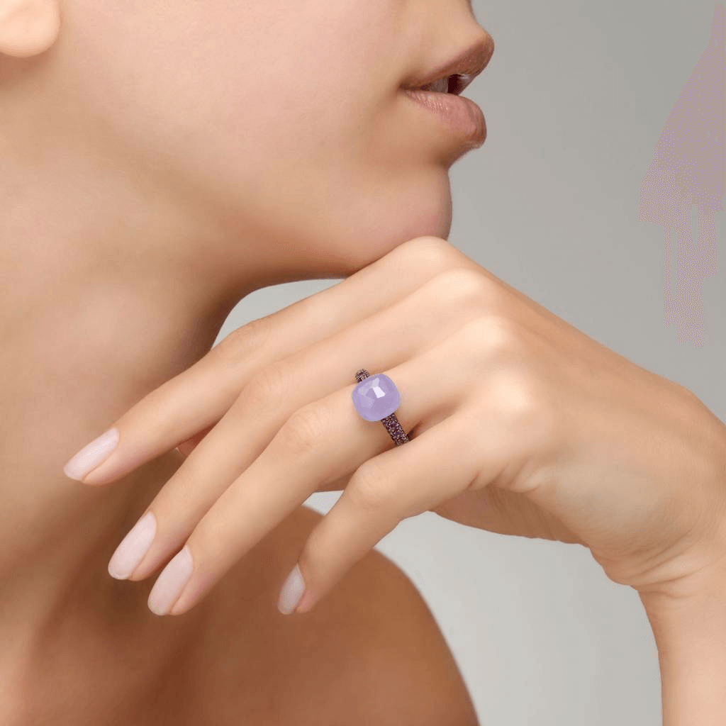 Pomellato Capri ring roodgoud met kwarts - A.B104O7OIGL - #3 Pomellato Capri ring roodgoud met kwarts - A.B104O7OIGL - #3