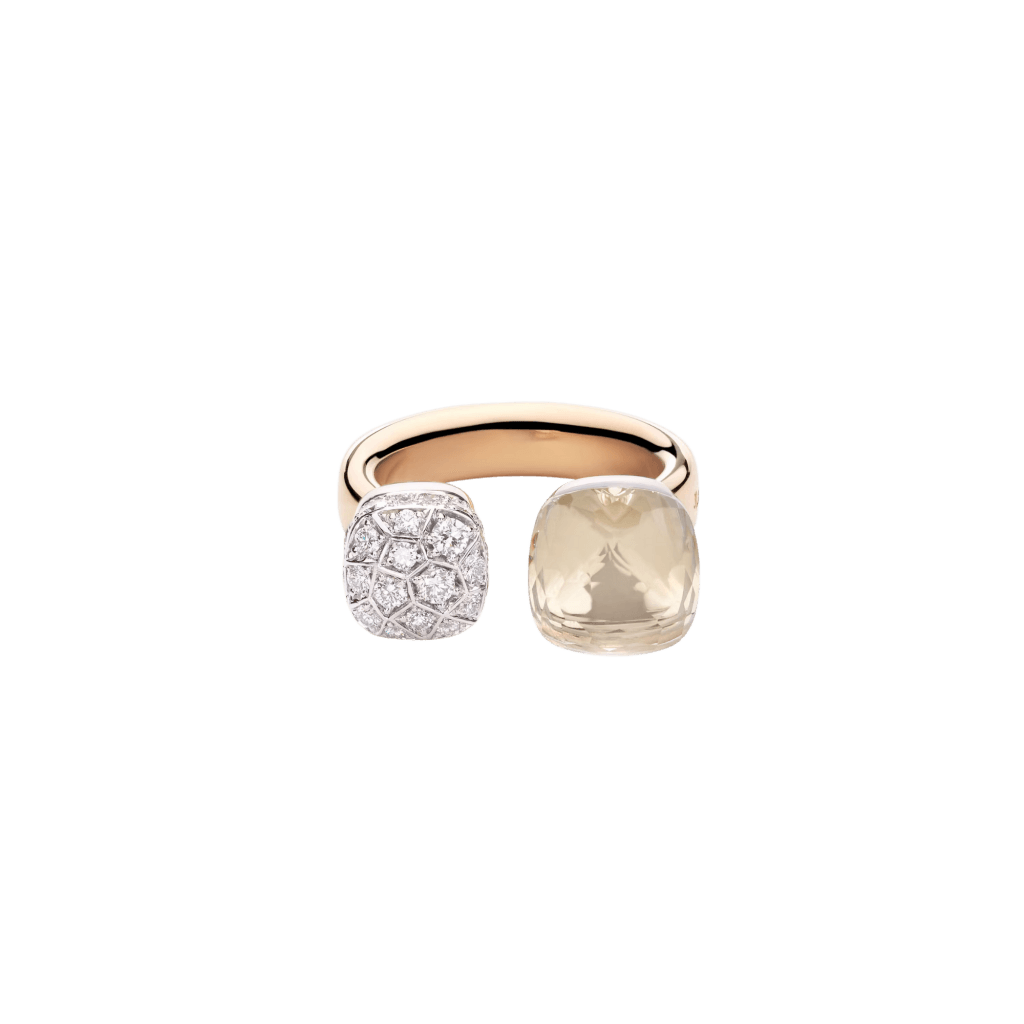 Pomellato Nudo Diamonds ring roodgoud met diamant - PAC4020 O6WHR DB0TB - #2 Pomellato Nudo Diamonds ring roodgoud met diamant - PAC4020 O6WHR DB0TB - #2