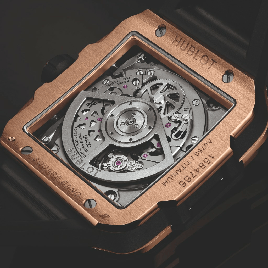 Hublot Square Bang Unico King Gold Ceramic 42mm - 821.OM.0180.RX - #2 Hublot Square Bang Unico King Gold Ceramic 42mm - 821.OM.0180.RX - #2