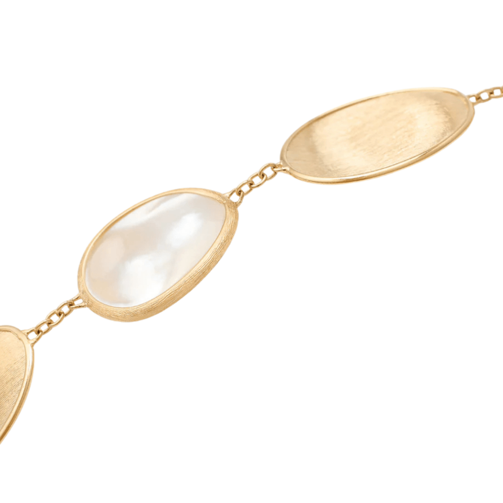 Marco Bicego Lunaria armband geelgoud met parelmoer - BB2099-MPW - #2 Marco Bicego Lunaria armband geelgoud met parelmoer - BB2099-MPW - #2