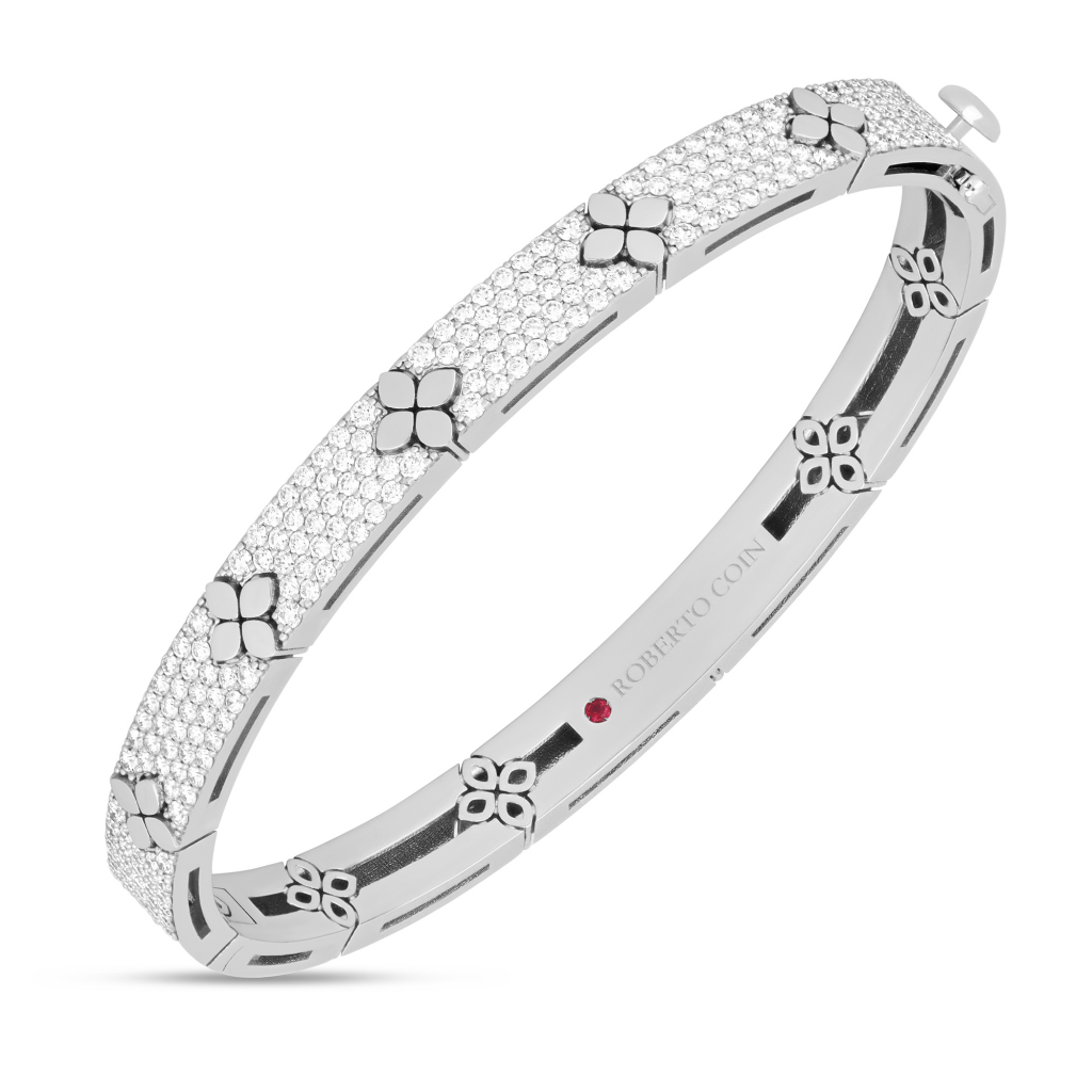 Roberto Coin Love In Verona armband witgoud met diamant - ADR888BA2355 - #2 Roberto Coin Love In Verona armband witgoud met diamant - ADR888BA2355 - #2