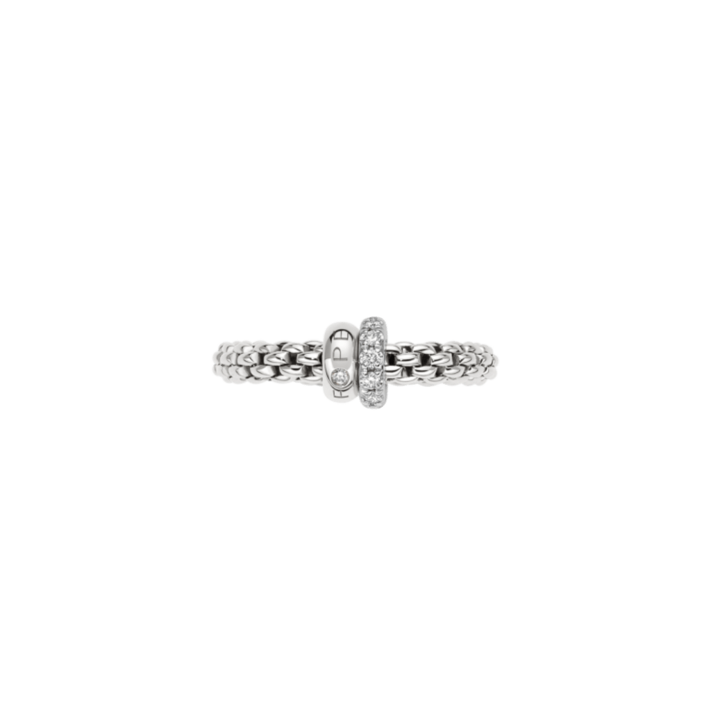 FOPE Solo ring witgoud - 62408AX_PB_B_BBX_00S - #4 FOPE Solo ring witgoud - 62408AX_PB_B_BBX_00S - #4