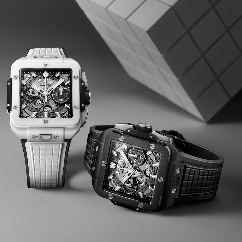 Hublot Square Bang Unico White Ceramic 42mm - 821.HX.0170.RX - #6 Hublot Square Bang Unico White Ceramic 42mm - 821.HX.0170.RX - #6
