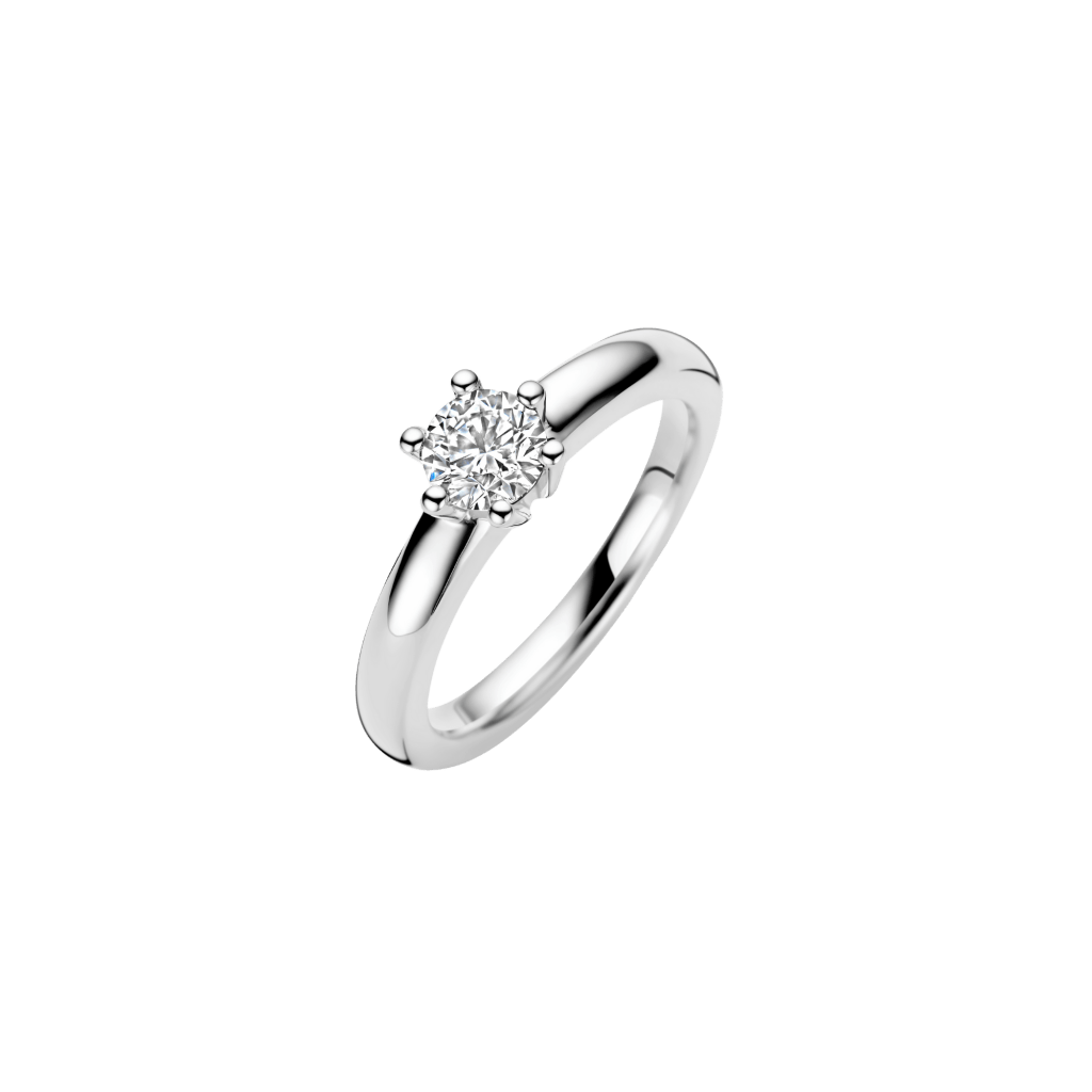 Schaap en Citroen Diamonds ring witgoud met diamant - #1 Schaap en Citroen Diamonds ring witgoud met diamant - #1
