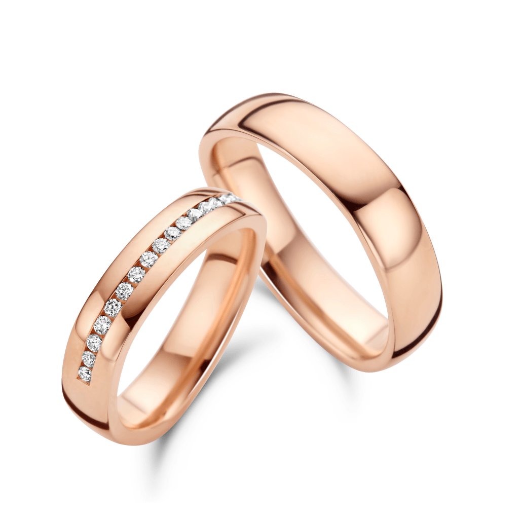 Trouwring Classic Love Collection roodgoud - 280185 - #2 Trouwring Classic Love Collection roodgoud - 280185 - #2