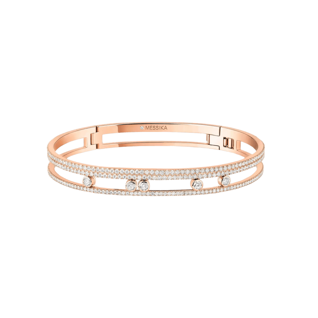 Messika Move Romane armband roodgoud met diamant - 13914-PG - #1 Messika Move Romane armband roodgoud met diamant - 13914-PG - #1