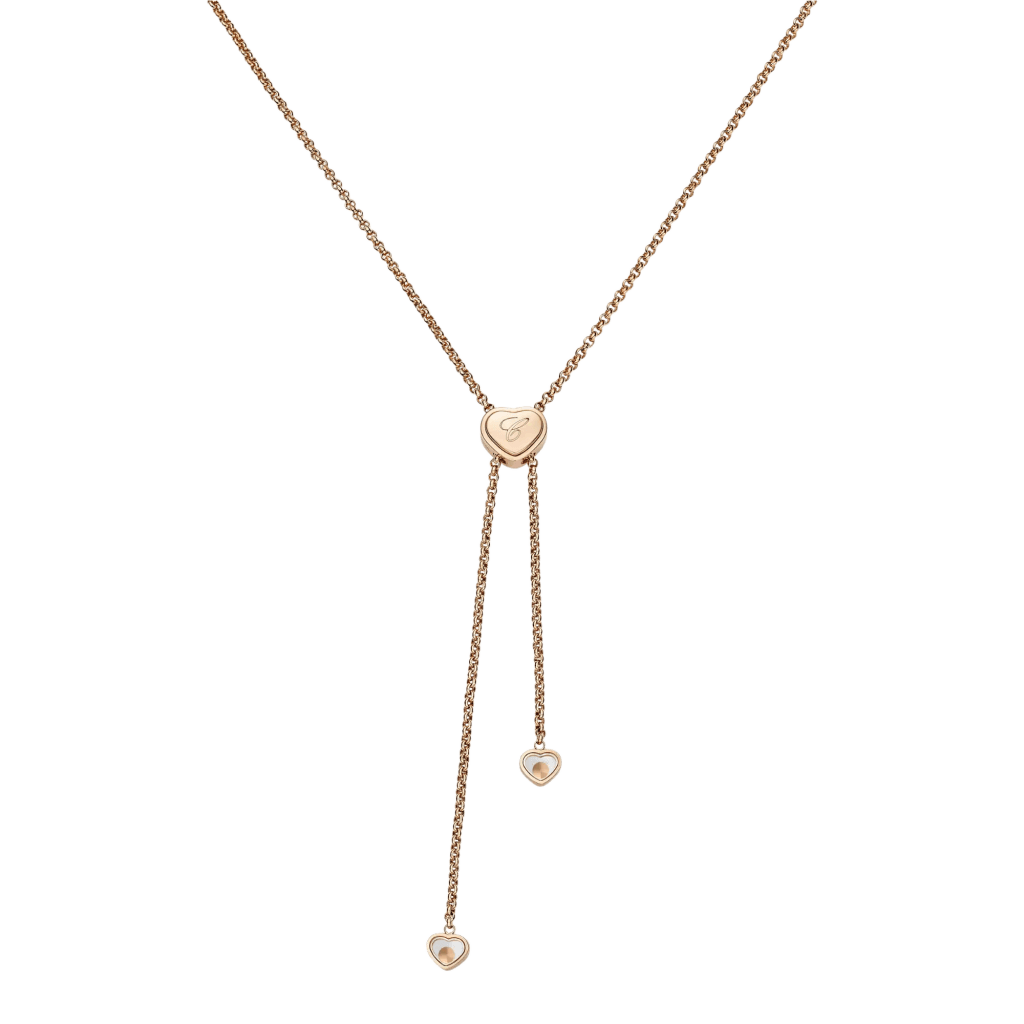 Chopard Happy Diamonds Happy Hearts collier roodgoud met diamant - 81A148-5301 - #3 Chopard Happy Diamonds Happy Hearts collier roodgoud met diamant - 81A148-5301 - #3
