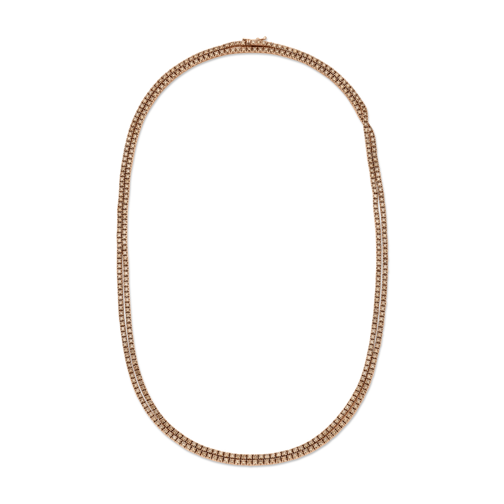 Schaap en Citroen Diamonds collier roodgoud met diamant - #3 Schaap en Citroen Diamonds collier roodgoud met diamant - #3
